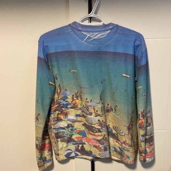 ⚫️ freeze ⚫️ Beach scene sweatshirt - size small - Picture 3 of 3